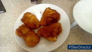 Home made beer battered cod and chips cooking britishfood [upl. by Landes]