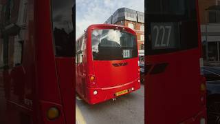 227 departing Bromley Town Hall on streetlite WS119 SK19FBN bus localbus publicbus tfl [upl. by Kalle]