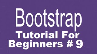 Bootstrap Tutorial For Beginners 9  Creating Responsive Multi Column Layout [upl. by Noram]