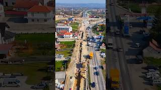 Lajkovac  Valjevo brza saobraćajnica dronom dronevideo shorts [upl. by Elyc]