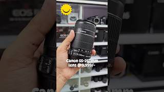 Canon EFS 55250mm IS II Zoom lens Like New Condition for salephotography reels canon india [upl. by Annaili]