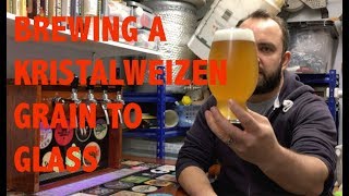 Brewing a KristalWeizen Grain to Glass [upl. by Cai]