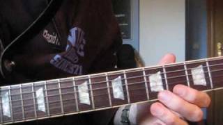 Clases de Guitarra  48  Rock amp Roll para Muñones Thunderstruck  ACDC [upl. by Hild]