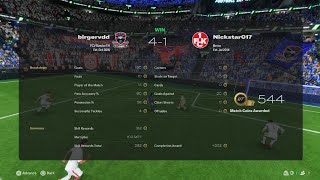 birgervdd FCV Dender EH vs Nickstar017 1 FC Kaiserslautern  EA FC 25  Rivals [upl. by Naicul]