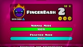 NEW FINGERDASH FingerDash II 100 EASY DEMON  Geometry Dash 21  Dorami [upl. by Charita41]