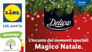 VOLANTINO LIDL dal 4 al 10 dicembre 2023 anteprima [upl. by Lepper]