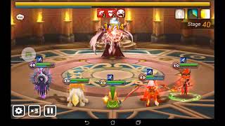 Summoners war Toa normal 40 halphas [upl. by Ahsram]