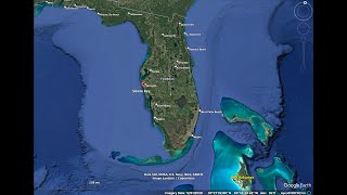 Where Hurricane Milton Made Landfall Siesta Key to Sarasota to Tampa Florida in Google Earth [upl. by Matti434]