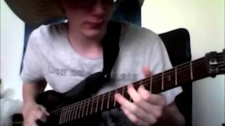 Kamelot  The Haunting  Guitar Solo Cover Accurate [upl. by Ikkir]