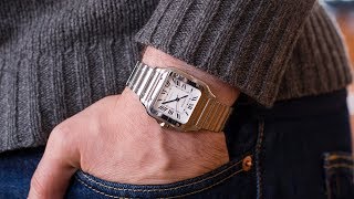 A Week On The Wrist The Cartier Santos [upl. by Ylrehs]