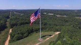 Worlds Largest Flying American Flag  Gastonia NC [upl. by Beltran]