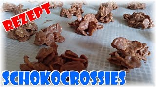 Selbstgemachte SchokoCrossies mit Cornflakes und Mandeln  so gehts  Rezept Anleitung Lifehack [upl. by Irak]