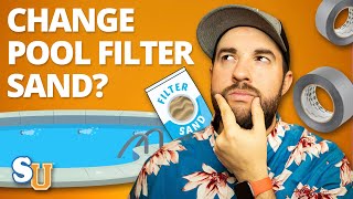 How To Change The SAND In Your POOL FILTER  Swim University [upl. by Adnohsad]