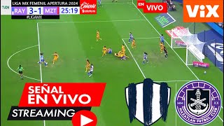 Monterrey vs Mazatlán En Vivo Partido Hoy JUEGA MONTERREY VS MAZATLÁN Ver Femenil Rayadas TV [upl. by Nonnaer913]