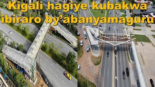 Kigali 🇷🇼 hagiye kubakwa ibiraro by’abanyamaguru binyura hejuru y’umuhanda Pedestrian Bridges [upl. by Fretwell]