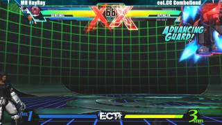 UMVC3 Top 16 MH RayRay vs coLCC Combofiend  ECT4 Tournament [upl. by Aun921]