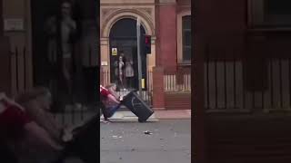 wheelie bin fail Middlesbrough funny wheeliebin [upl. by Paulo]