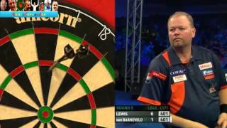 PDC UK Open 2014  Fifth Round  Lewis VS van Barneveld  Part 2 [upl. by Ziladnerb]