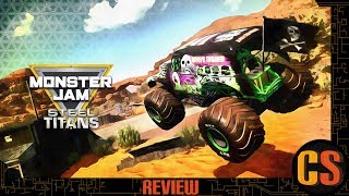 MONSTER JAM STEEL TITANS  PS4 REVIEW [upl. by Iviv]