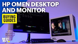 HP OMEN Desktop and Monitor – Buying Guides from Best Buy [upl. by Jedidiah326]