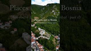 Most underrated travel destination in Bosnia 🇧🇦⚜️ bosna travnik cevapi besttraveldestinations [upl. by Goar]