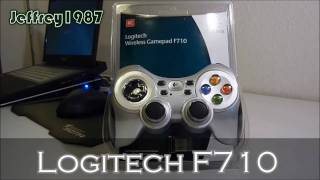 UNBOXING Logitech Wireless Gamepad F710 [upl. by Deys]