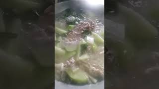 YUMMY TINOLA MANOK SAYOTE AT DAHON NG SILI [upl. by Siesser]