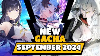 THE BEST NEW GACHA GAME RELEASES SEPTEMBER 2024 And The Ones Shutting Down [upl. by Alphonso]