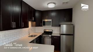 See inside Oakdale Terrace Apartment 510 in Lakeview Chicago [upl. by Cordle789]