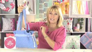 How to Make a Tote Bag with Fat Quarters feat Debbie Shore  Hobbycraft [upl. by Burnaby69]