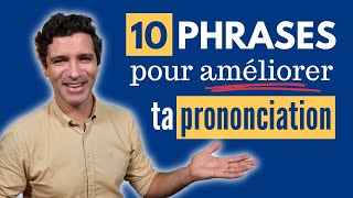 Prononciation fais cet exercice pour t’améliorer en français [upl. by Nap]