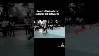 Juego PreDeportivo para SALTO 🏃‍♀️LONGITUD saltos atletismo juegoseducacionfisica carreras [upl. by Eceer]