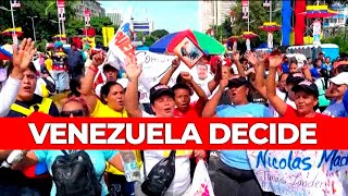 VENEZUELA DECIDE la expectativa de los venezolanos de cara a las elecciones [upl. by Aisena]