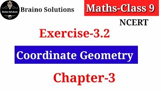 Class 9Coordinate Geometry I Ex 32 I Chapter 3 I Q12 I Ncert I [upl. by Anauq]