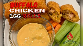 Gameday Buffalo Chicken Eggrolls [upl. by Aidnama709]