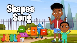 Shapes Song  Trapery Rhymes  Hip Hop Kids Songs by Jools TV [upl. by Marv]