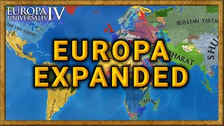 EU4 Europa Expanded  AI only Timelapse [upl. by Ahsirpac]