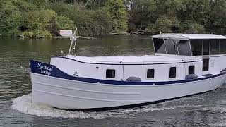 £129950 Luxe Motor Dutch Barge 2011 122 m Thames amp Kennet Marina Reading RG4 9RA [upl. by Asiled139]