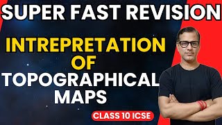 Interpretation of Topographical Maps  ICSE Class 10  Topography Class 10 ICSE  sirtarunrupani [upl. by Adnimra]