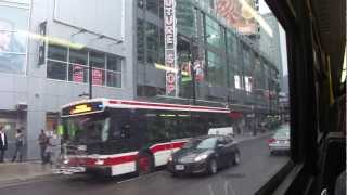 TTC Orion VII HEV 1021 Yonge Subway Shuttle Part 2 [upl. by Llenyar]