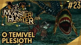 O WYVERN DA AGUA PLESIOTH  Monster Hunter 1 PS2  RetroaAchievements  Parte 23 [upl. by Ajnotal233]