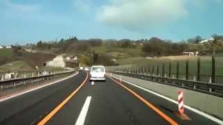 Driving from Otelfingen to Lausanne Switzerland 032014 FullHD [upl. by Hadria308]