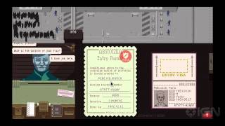 Papers Please  The First Five Days Gameplay [upl. by Kall]