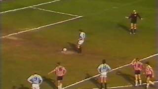 8889 Manchester City v Stoke City Mar 27th 1989 [upl. by Nonnaer]