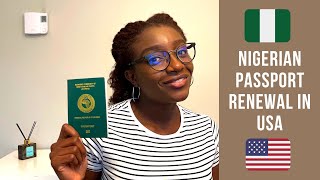 Nigerian Passport Renewal in the USA New Requirements How Long it Takes My Experience in New York [upl. by Neerroc]