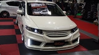 HDOsaka Auto Messe 2014HONDA ODYSSEY RB34大阪オートメッセ2014 [upl. by Starobin]