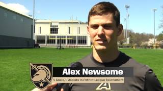 Athlete of the Week Alex Newsome Army West Point Lacrosse [upl. by Jemimah]