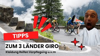 Tipps zum 3 Länder Giro am 30624 [upl. by Margaretta]