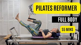 Pilates Reformer Full Body Workout 77 [upl. by Rramo]