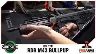 Kel Tec RDBM43 Bullpup  SHOT Show 2014 [upl. by Nalo]